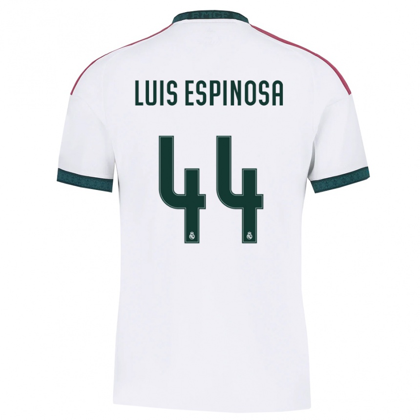 גברים כדורגל José Luis Espinosa #44 ירוק כהה לבן אדום ג'רזי ביתית 2026/27
