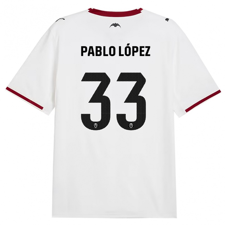 גברים כדורגל Pablo López #33 שחור לבן אדום צהוב ג'רזי ביתית 2026/27 גברים כדורגל Pablo López #33 שחור לבן אדום צהוב ג'רזי ביתית 2026/27