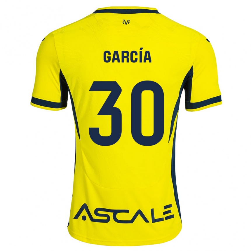 גברים כדורגל Albert García #30 צהוב שחור אדום ג'רזי ביתית 2026/27