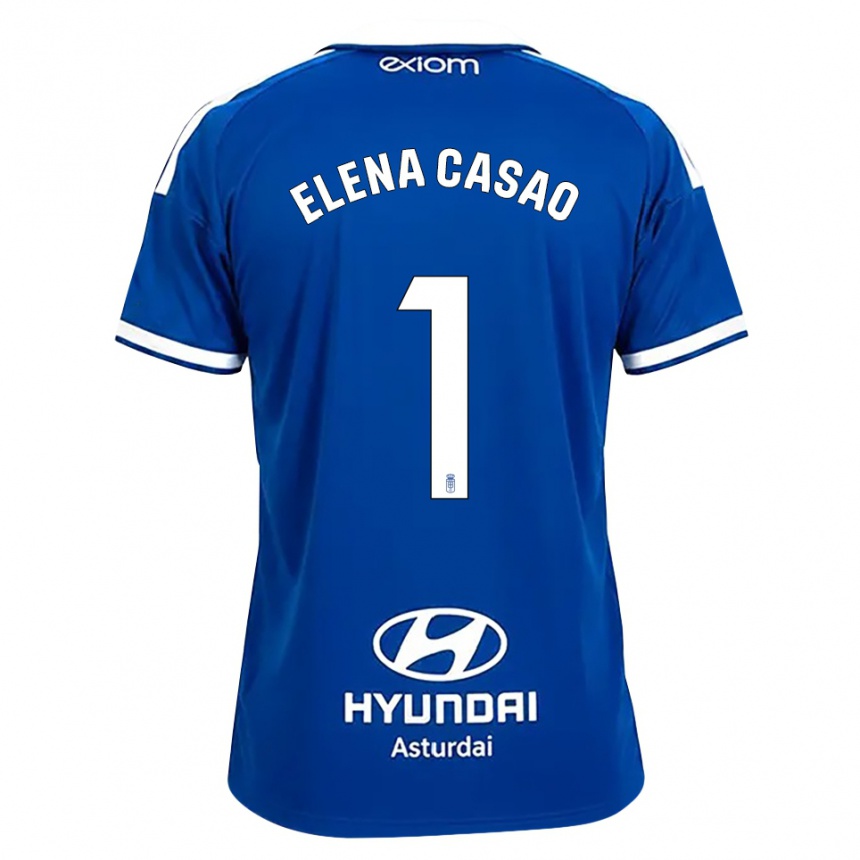 גברים כדורגל אלנה קאסאו לופס #1 כחול בינוני לבן ג'רזי ביתית 2026/27