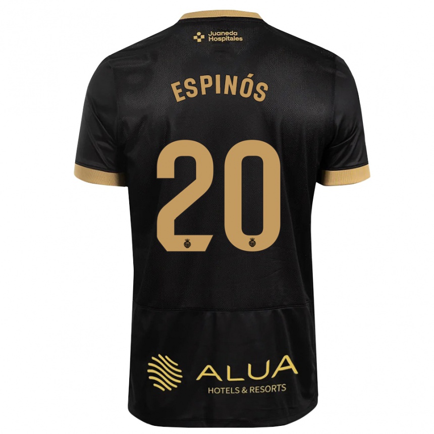 גברים כדורגל Nico Espinós #20 חום חולי שחור אדום הרחק ג'רזי 2026/27