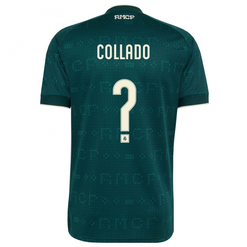 גברים כדורגל Guillermo Collado #0 אפור כהה לבן הרחק ג'רזי 2026/27