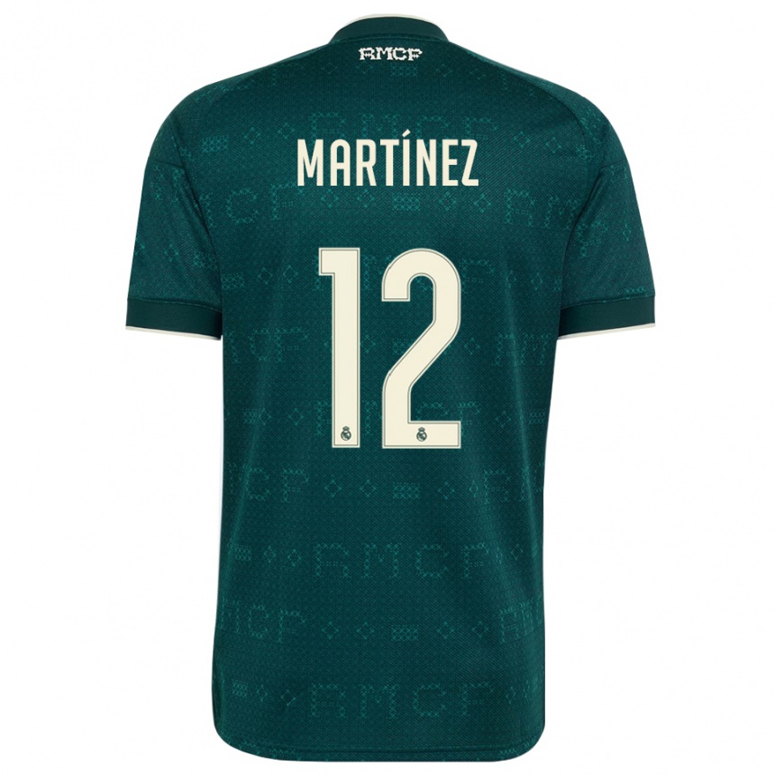 גברים כדורגל Rubén Martínez #12 אפור כהה לבן הרחק ג'רזי 2026/27
