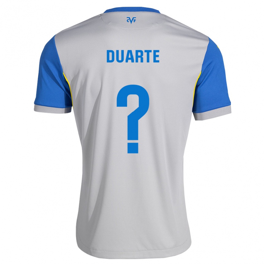 גברים כדורגל Gabi Duarte #0 כחול דודג' אפור הרחק ג'רזי 2026/27