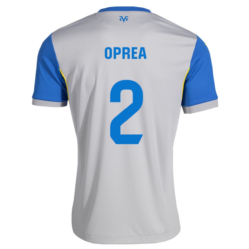 גברים כדורגל Olivia Oprea #2 כחול דודג' אפור הרחק ג'רזי 2026/27 גברים כדורגל Olivia Oprea #2 כחול דודג' אפור הרחק ג'רזי 2026/27