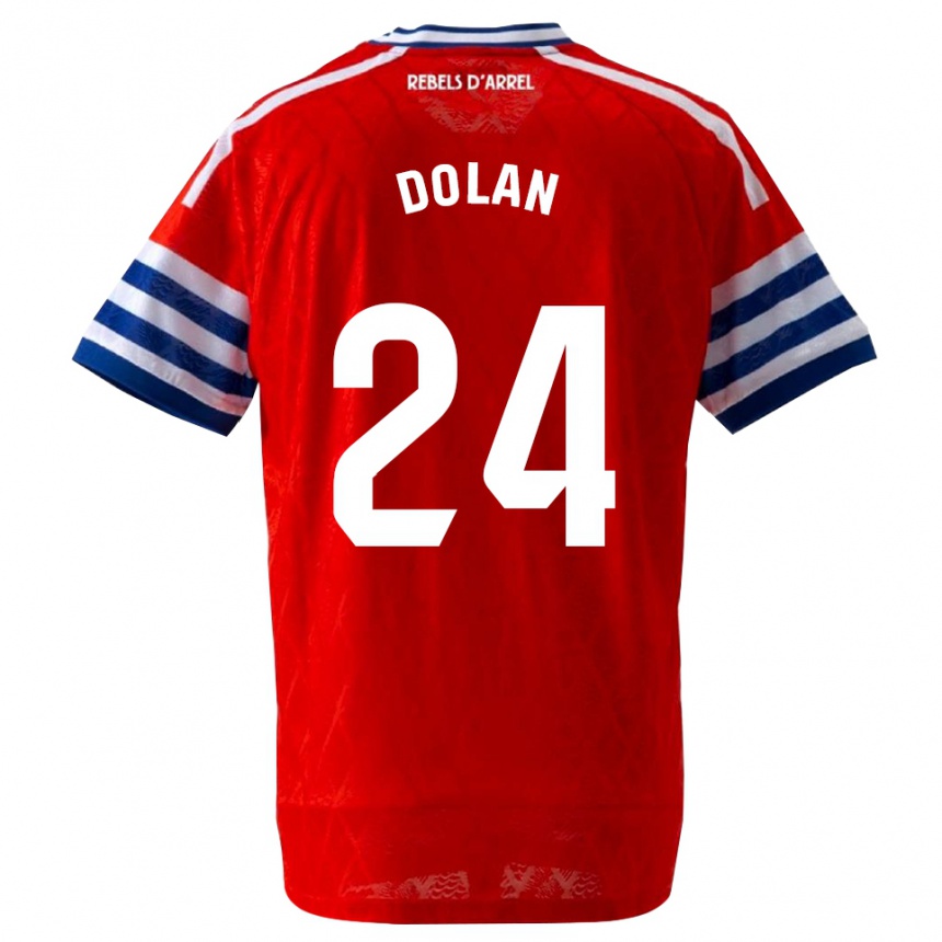 גברים כדורגל Tyrhys Dolan #24 כחול מלכותי אדום הרחק ג'רזי 2026/27 גברים כדורגל Tyrhys Dolan #24 כחול מלכותי אדום הרחק ג'רזי 2026/27