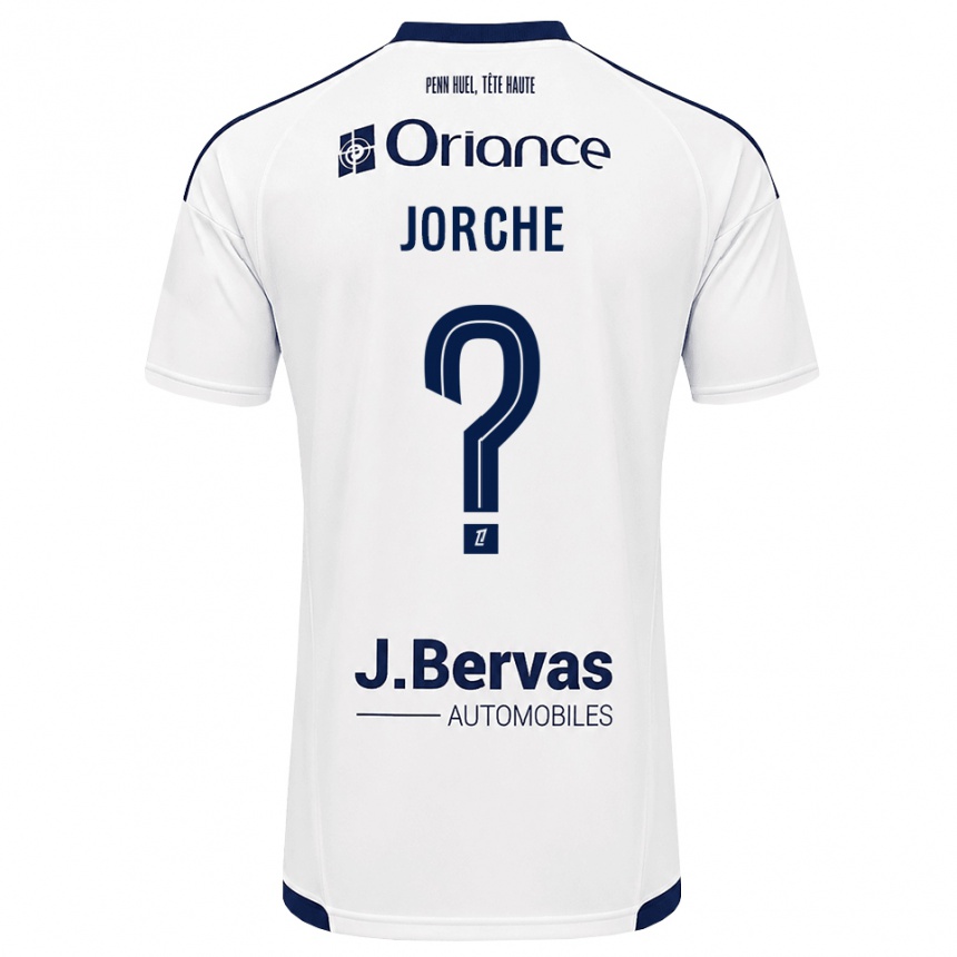 גברים כדורגל Inès Jorche #0 כחול צי לבן הרחק ג'רזי 2026/27