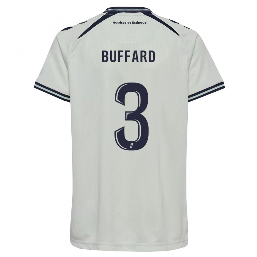 גברים כדורגל Matthieu Buffard #3 כחול חצות לבן הרחק ג'רזי 2026/27 גברים כדורגל Matthieu Buffard #3 כחול חצות לבן הרחק ג'רזי 2026/27