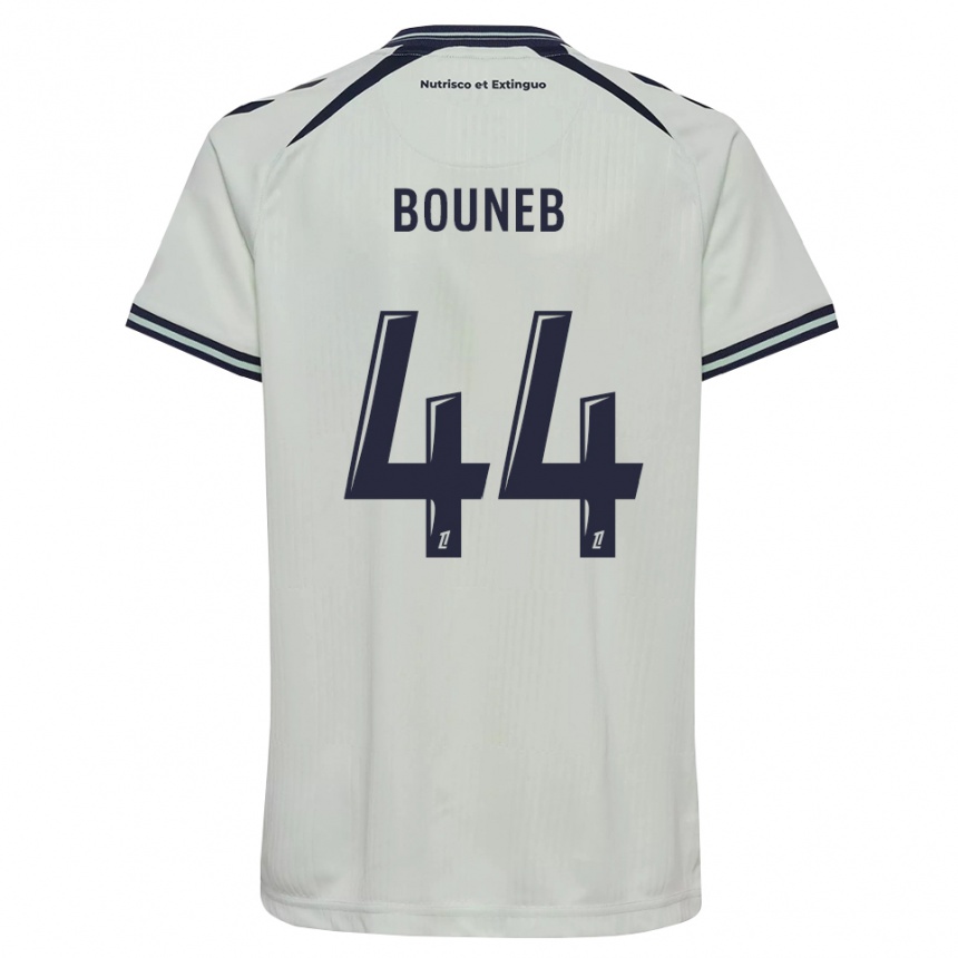 גברים כדורגל Ismaïl Bouneb #44 כחול חצות לבן הרחק ג'רזי 2026/27