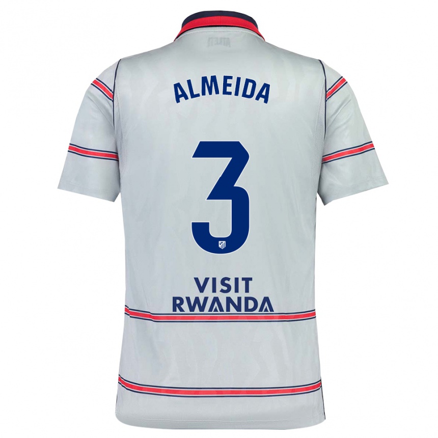 גברים כדורגל Adrián Almeida #3 אפור אדום כחול צי ג'רזי קיט שלישי 2026/27 גברים כדורגל Adrián Almeida #3 אפור אדום כחול צי ג'רזי קיט שלישי 2026/27