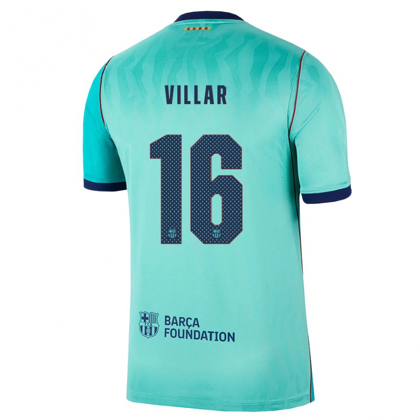 גברים כדורגל Pedro Villar #16 אקווה טורקיז מלכותי כחול ג'רזי קיט שלישי 2026/27 גברים כדורגל Pedro Villar #16 אקווה טורקיז מלכותי כחול ג'רזי קיט שלישי 2026/27
