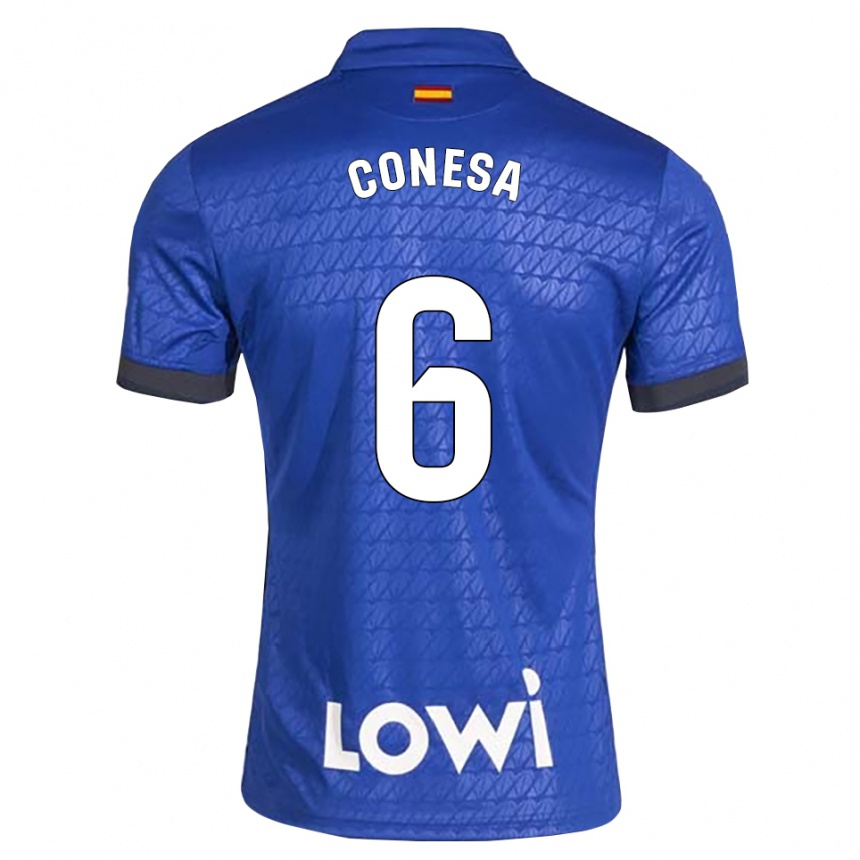 נשים כדורגל Nico Conesa #6 לבן כחול שחור ג'רזי ביתית 2026/27