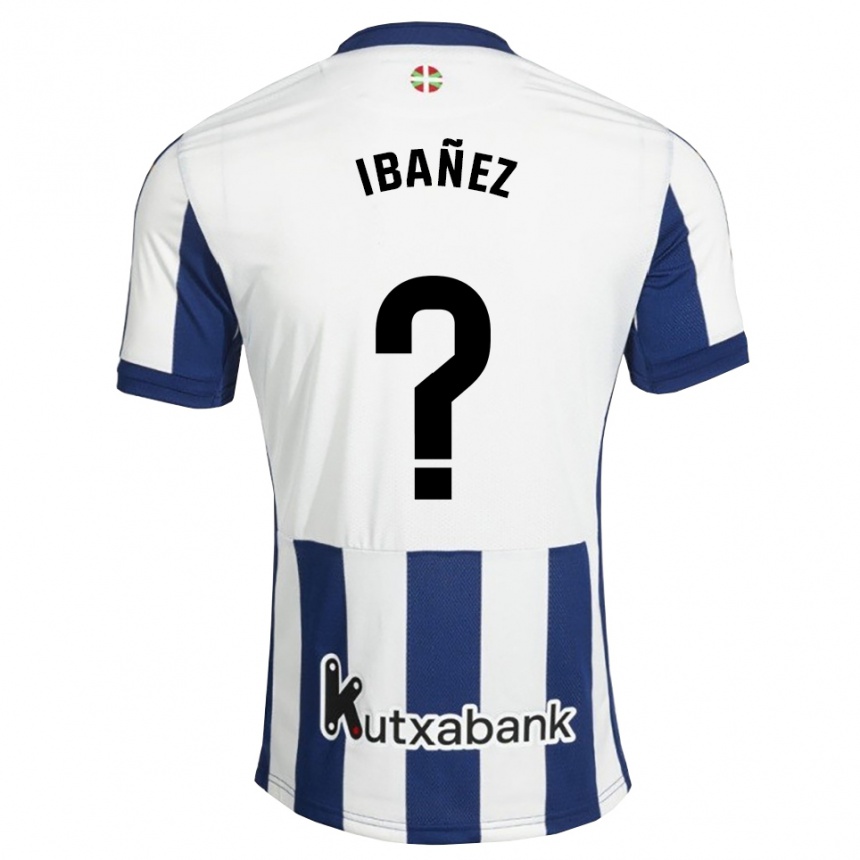 נשים כדורגל Pedro Ibañez #0 כחול צי זהב ג'רזי ביתית 2026/27