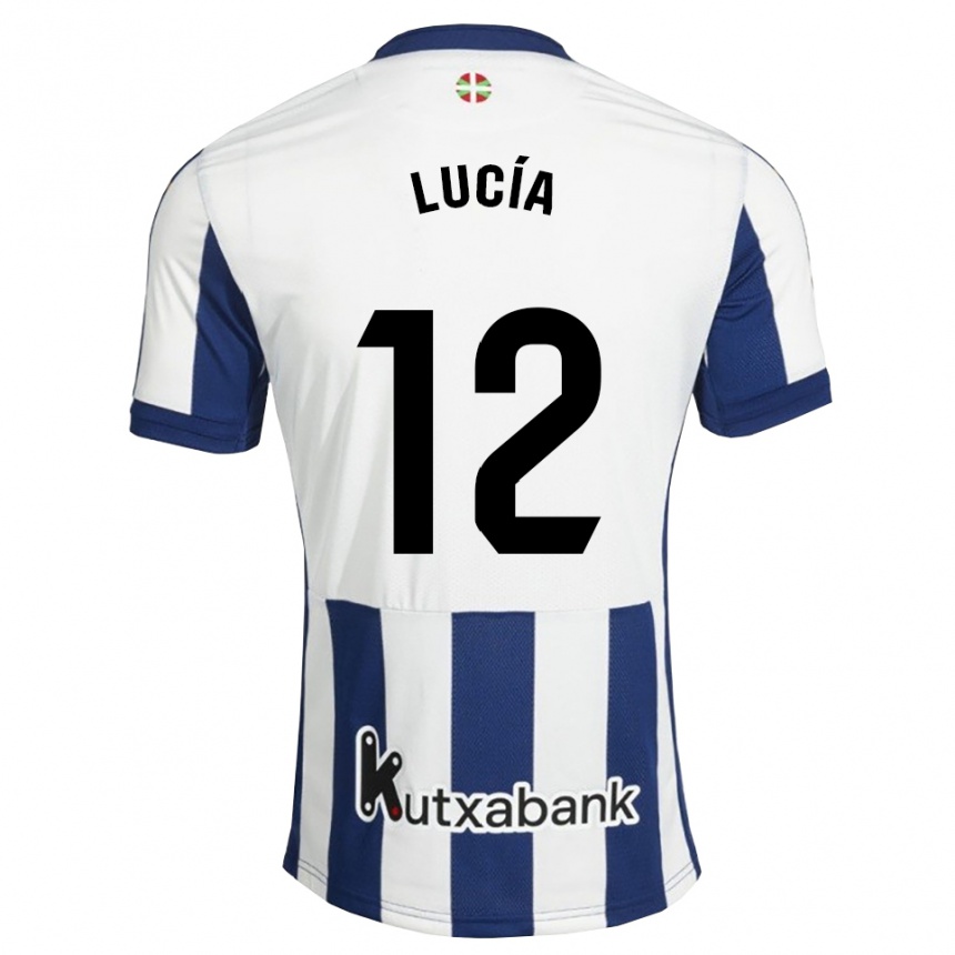 נשים כדורגל Lucía Rodríguez #12 כחול צי זהב ג'רזי ביתית 2026/27
