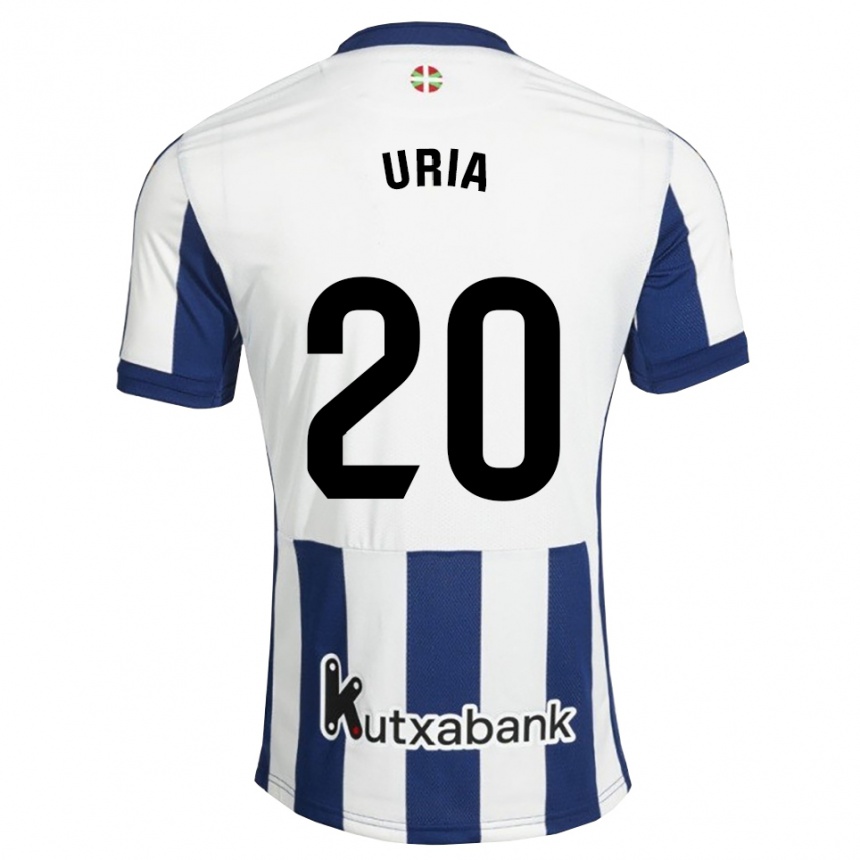נשים כדורגל Mirari Uria Gabilondo #20 כחול צי זהב ג'רזי ביתית 2026/27 נשים כדורגל Mirari Uria Gabilondo #20 כחול צי זהב ג'רזי ביתית 2026/27