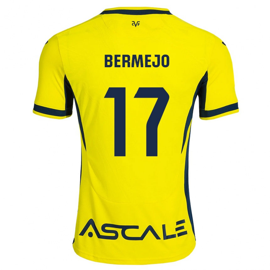 נשים כדורגל Celso Bermejo #17 צהוב שחור אדום ג'רזי ביתית 2026/27