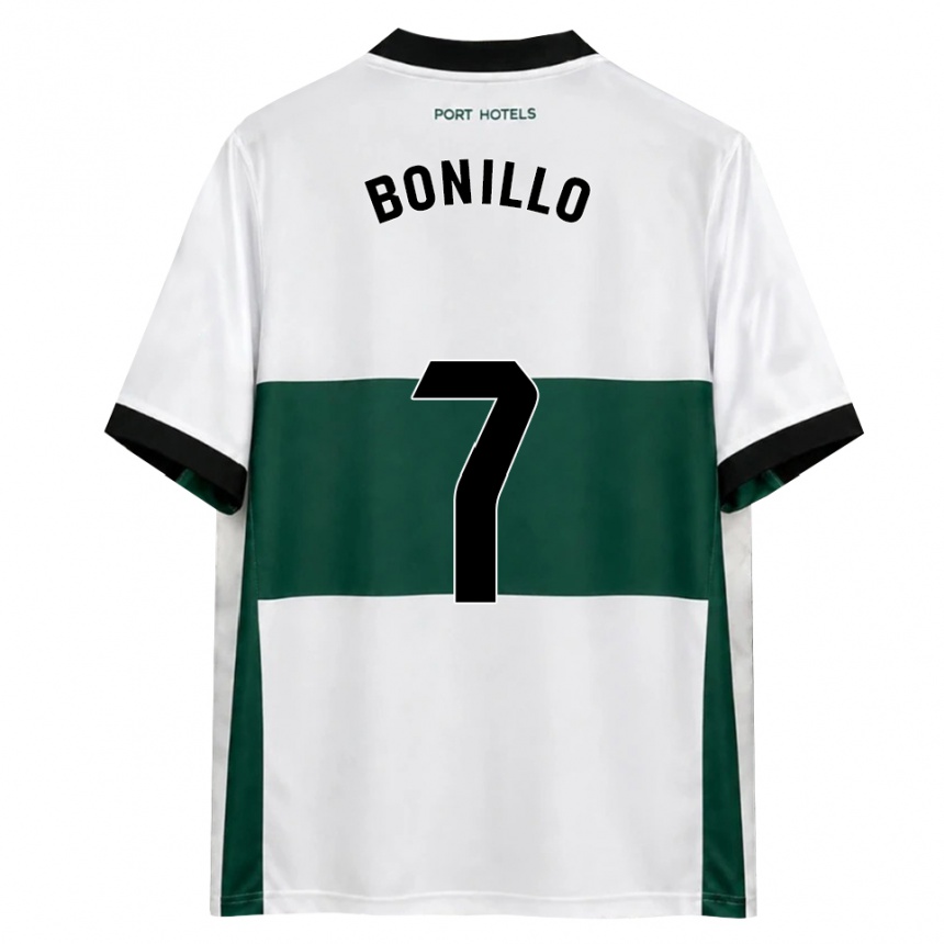 נשים כדורגל Haizam Bonillo #7 ירוק לבן אדום ג'רזי ביתית 2026/27