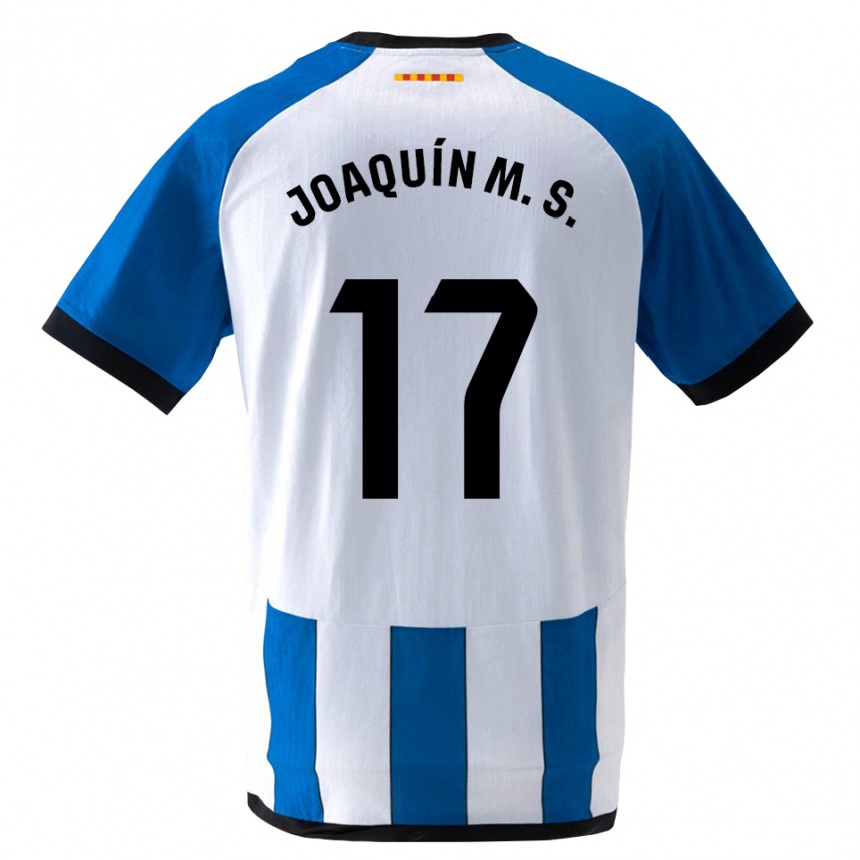 נשים כדורגל Joaquín Manuel Sánchez #17 כחול לבן מלכותי ג'רזי ביתית 2026/27