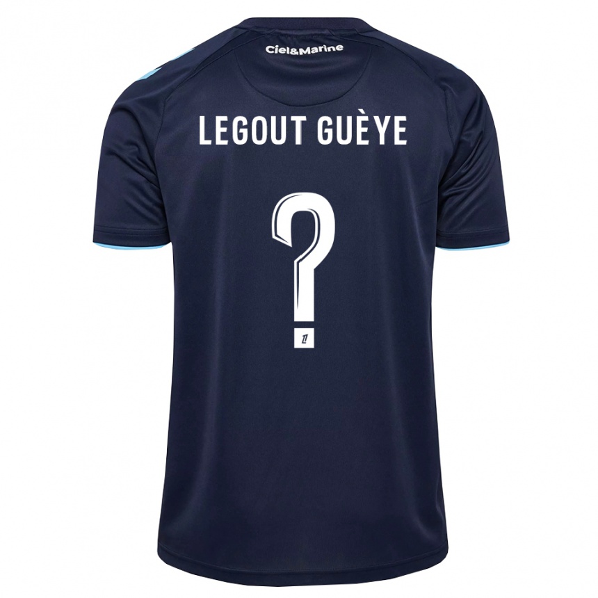 נשים כדורגל Lamine Legout Guèye #0 כחול חצות תכלת ג'רזי ביתית 2026/27