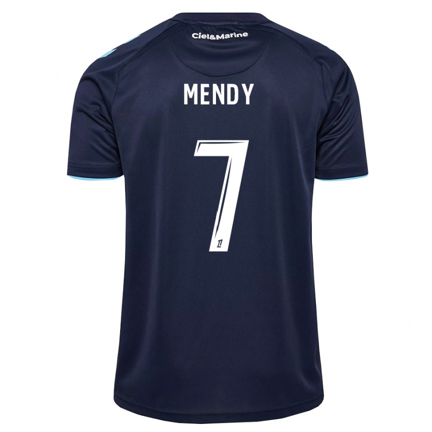 נשים כדורגל Dahirs Mendy #7 כחול חצות תכלת ג'רזי ביתית 2026/27
