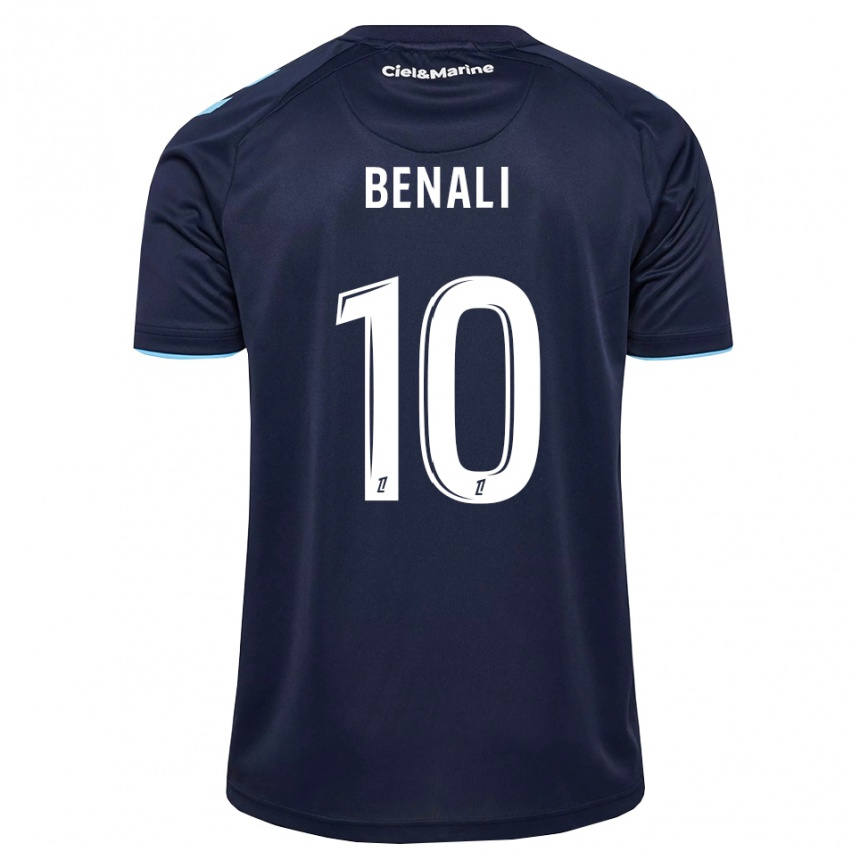נשים כדורגל Adam Benali #10 כחול חצות תכלת ג'רזי ביתית 2026/27