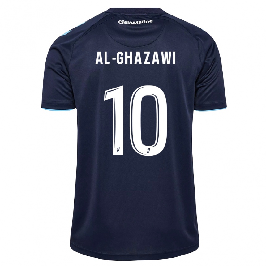 נשים כדורגל Zayn Al-Ghazawi #10 כחול חצות תכלת ג'רזי ביתית 2026/27