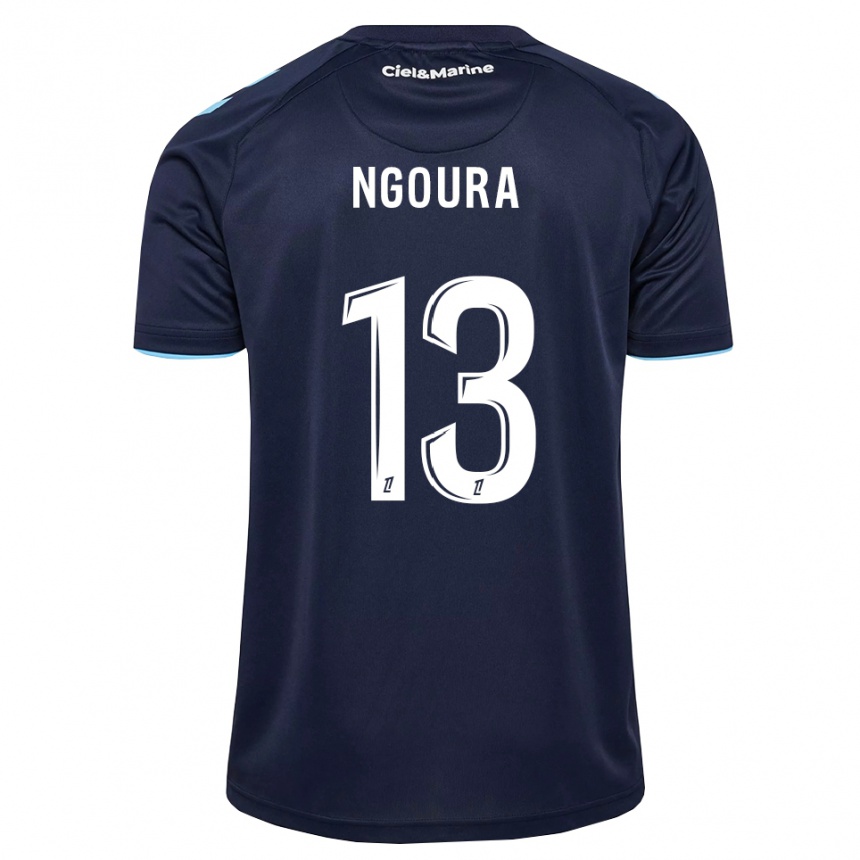 נשים כדורגל Steve Ngoura #13 כחול חצות תכלת ג'רזי ביתית 2026/27 נשים כדורגל Steve Ngoura #13 כחול חצות תכלת ג'רזי ביתית 2026/27