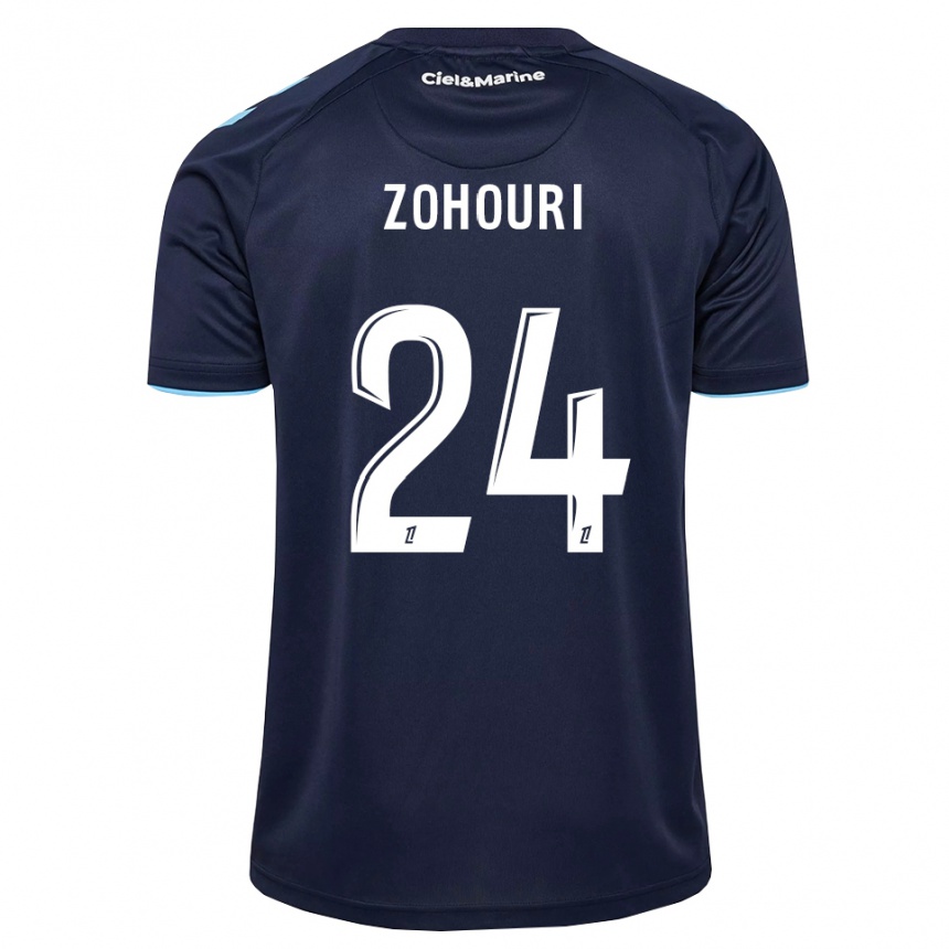 נשים כדורגל Guy Zohouri #24 כחול חצות תכלת ג'רזי ביתית 2026/27