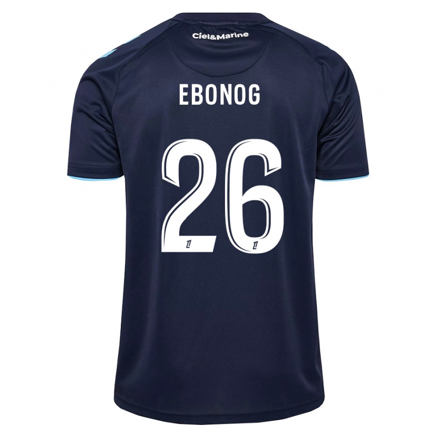 נשים כדורגל Simon Ebonog #26 כחול חצות תכלת ג'רזי ביתית 2026/27
