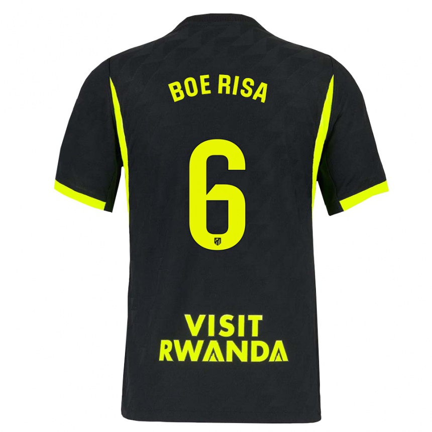 נשים כדורגל Vilde Bøe Risa #6 ירוק בהיר שחור הרחק ג'רזי 2026/27