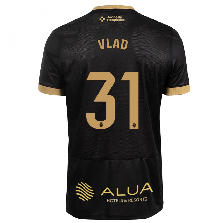 נשים כדורגל Rares Vlad #31 חום חולי שחור אדום הרחק ג'רזי 2026/27