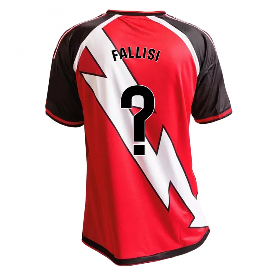 נשים כדורגל אלסנדרו פאלסי #0 לבן אדום שחור הרחק ג'רזי 2026/27