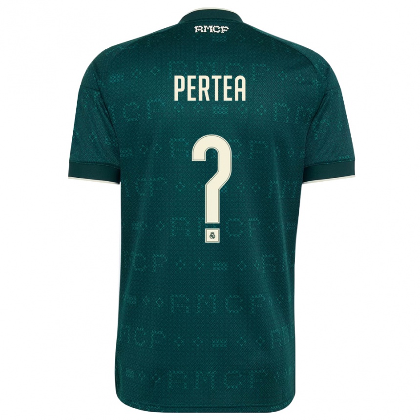 נשים כדורגל Raul Pertea #0 אפור כהה לבן הרחק ג'רזי 2026/27