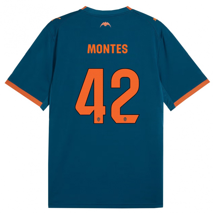 נשים כדורגל Jan Montes #42 כחול דודג' כתום הרחק ג'רזי 2026/27 נשים כדורגל Jan Montes #42 כחול דודג' כתום הרחק ג'רזי 2026/27