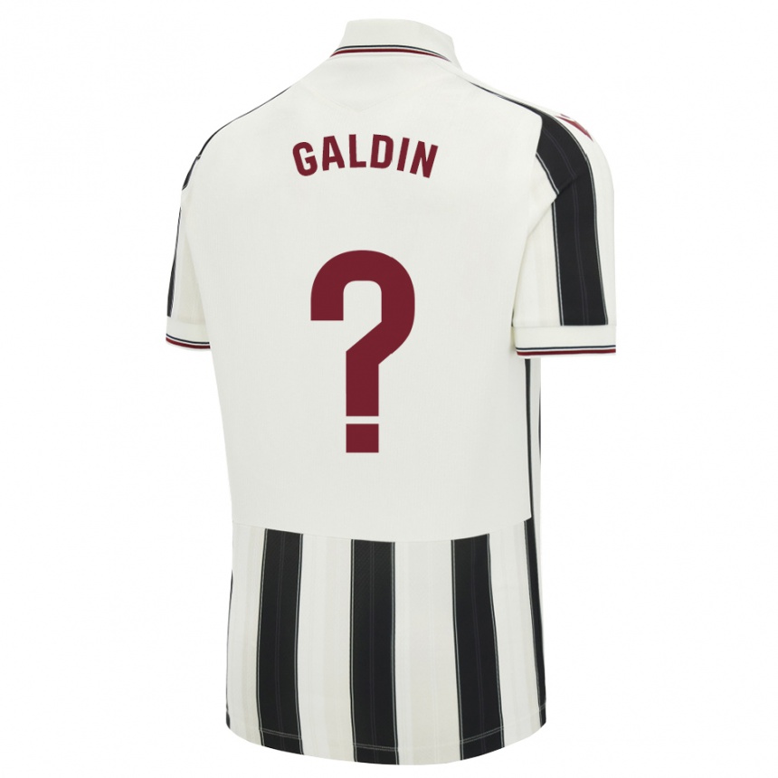 נשים כדורגל Igor Galdin #0 לבן אדום שחור הרחק ג'רזי 2026/27