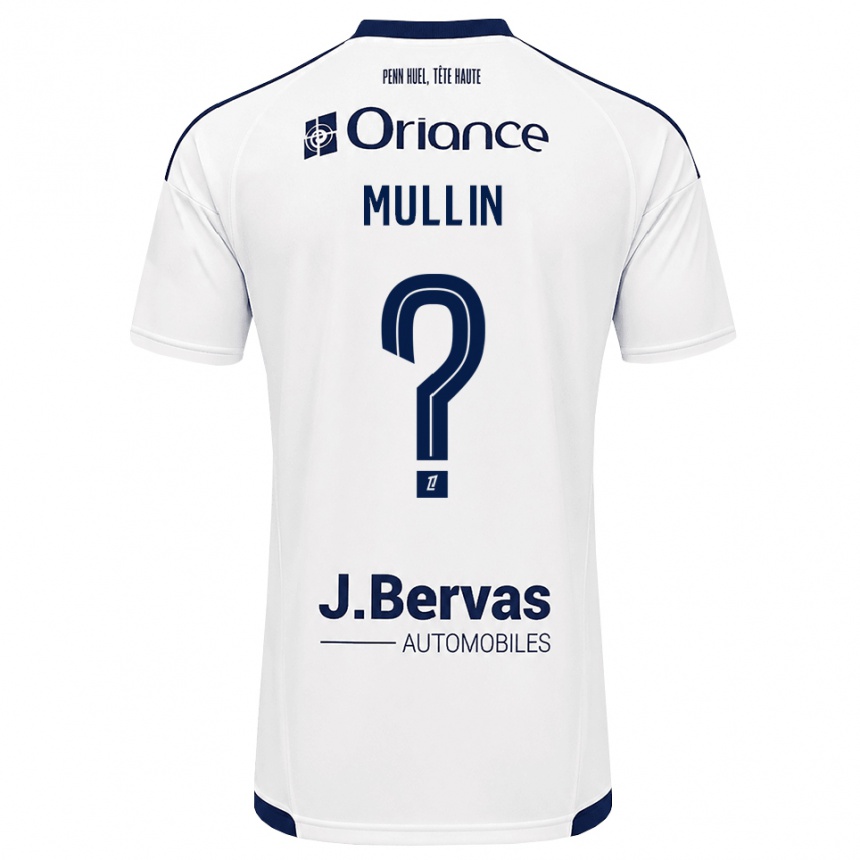 נשים כדורגל Jamaal Mullin #0 כחול צי לבן הרחק ג'רזי 2026/27