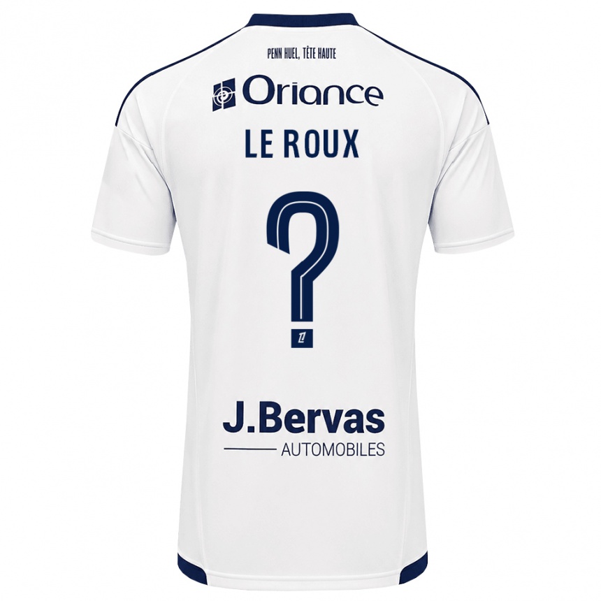 נשים כדורגל Antonia Le Roux #0 כחול צי לבן הרחק ג'רזי 2026/27