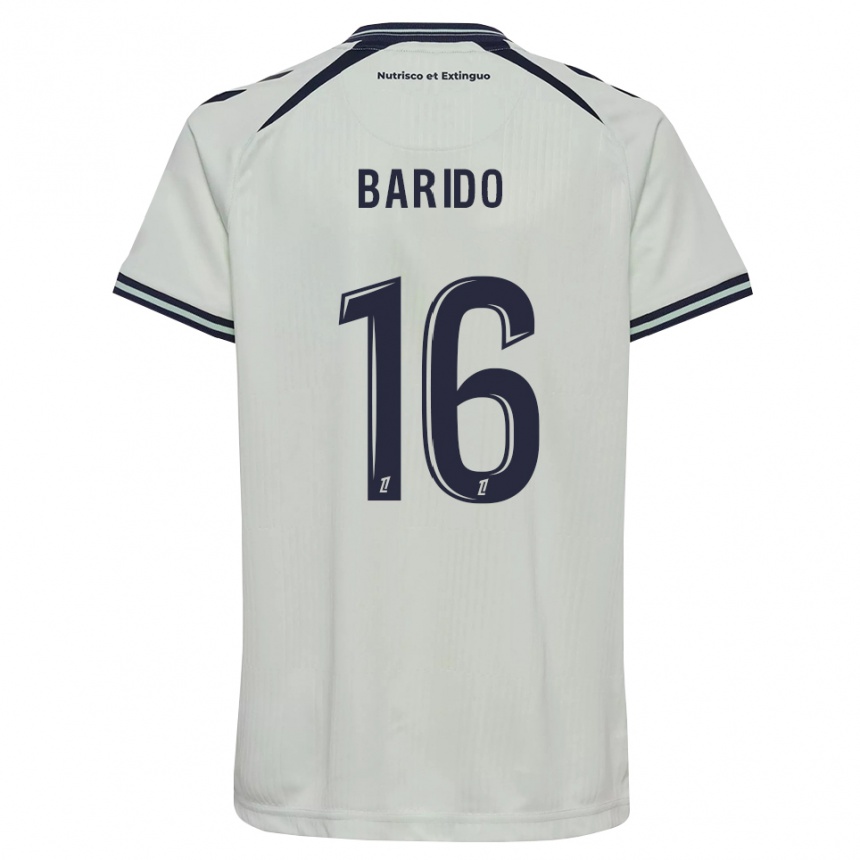 נשים כדורגל Jules Barido #16 כחול חצות לבן הרחק ג'רזי 2026/27