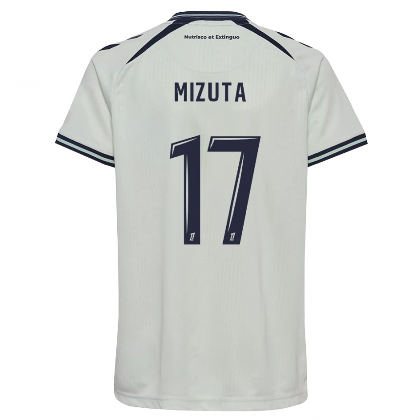 נשים כדורגל Kaito Mizuta #17 כחול חצות לבן הרחק ג'רזי 2026/27