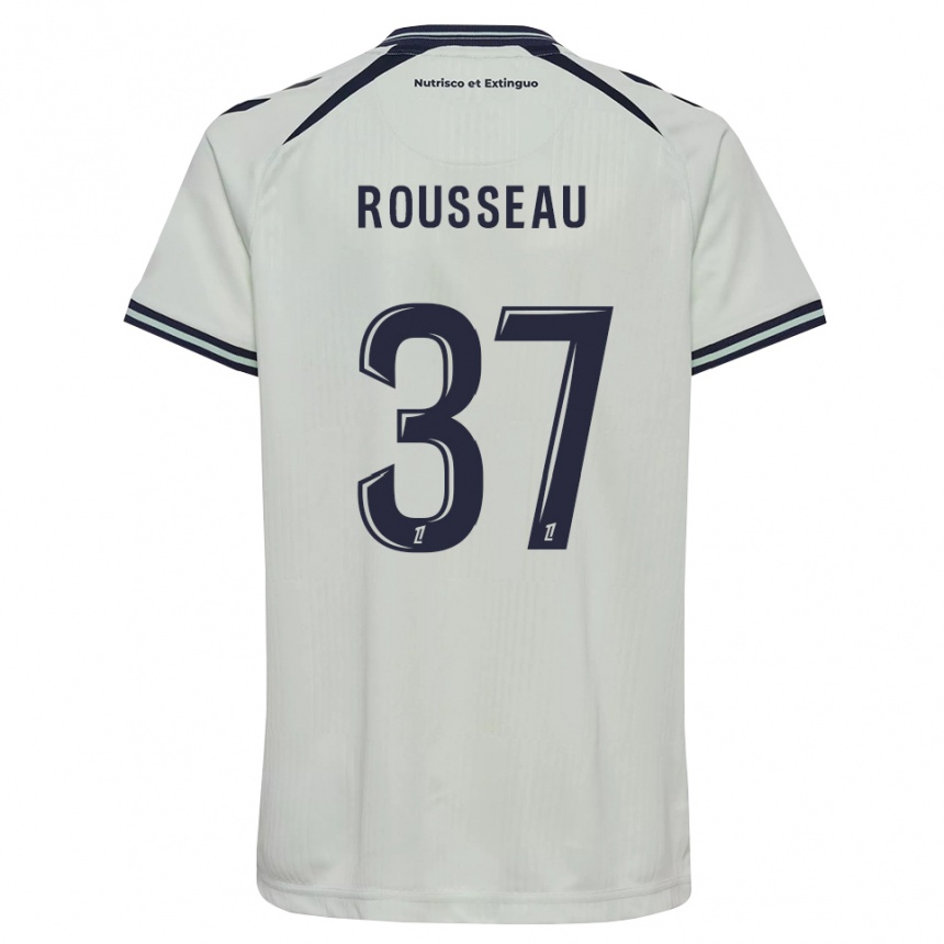 נשים כדורגל Thomas Rousseau #37 כחול חצות לבן הרחק ג'רזי 2026/27