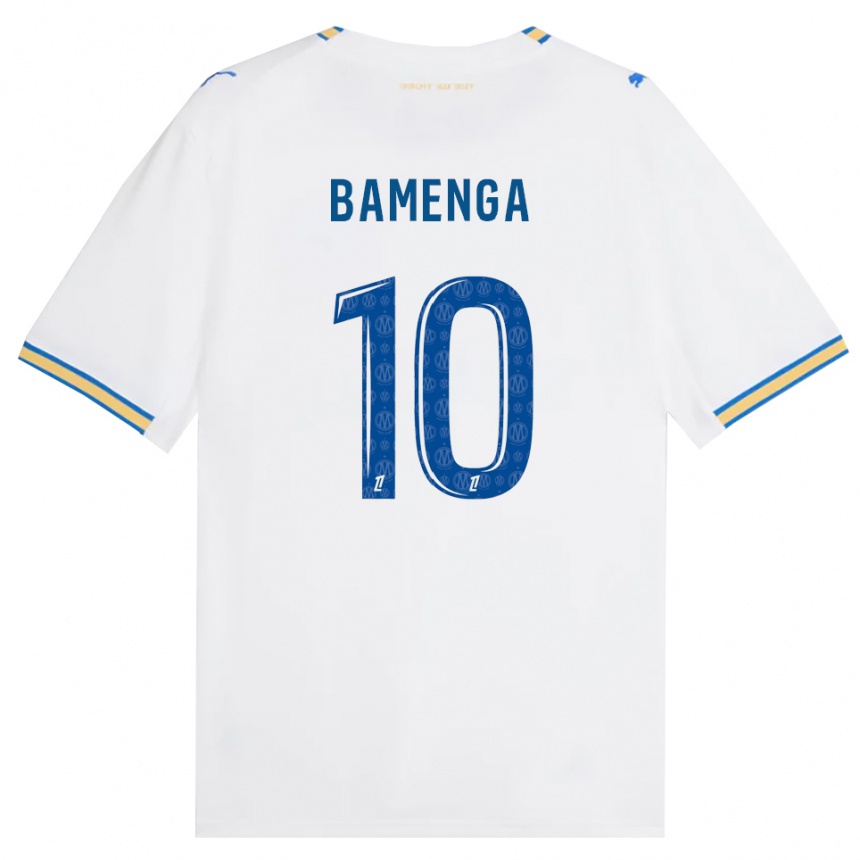 ילדים כדורגל Naomie Bamenga #10 כחול דודג' לבן ג'רזי ביתית 2026/27