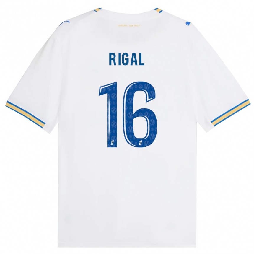 ילדים כדורגל Pablo Rigal #16 כחול דודג' לבן ג'רזי ביתית 2026/27