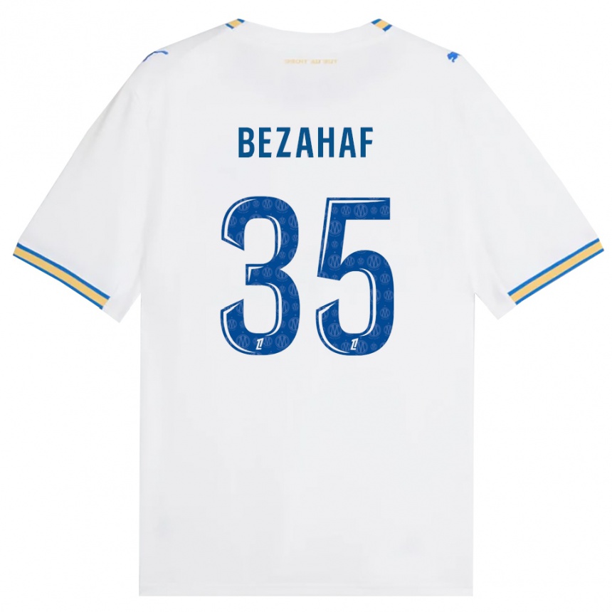 ילדים כדורגל Kelyann Bezahaf #35 כחול דודג' לבן ג'רזי ביתית 2026/27