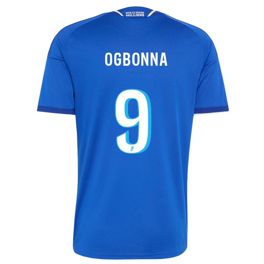 ילדים כדורגל Stanley Ogbonna #9 כחול מלכותי לבן ג'רזי ביתית 2026/27