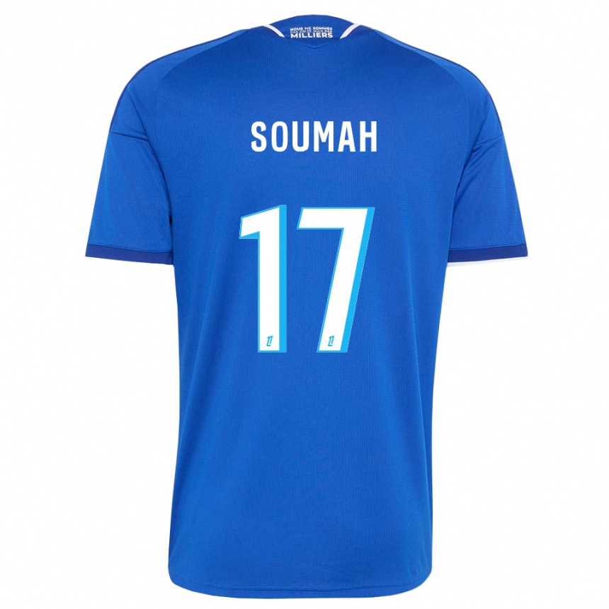 ילדים כדורגל Malick Soumah #17 כחול מלכותי לבן ג'רזי ביתית 2026/27