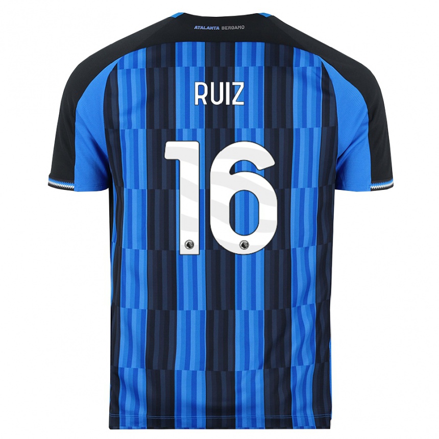 ילדים כדורגל Gerard Ruiz #16 כחול שחור אדום ג'רזי ביתית 2026/27