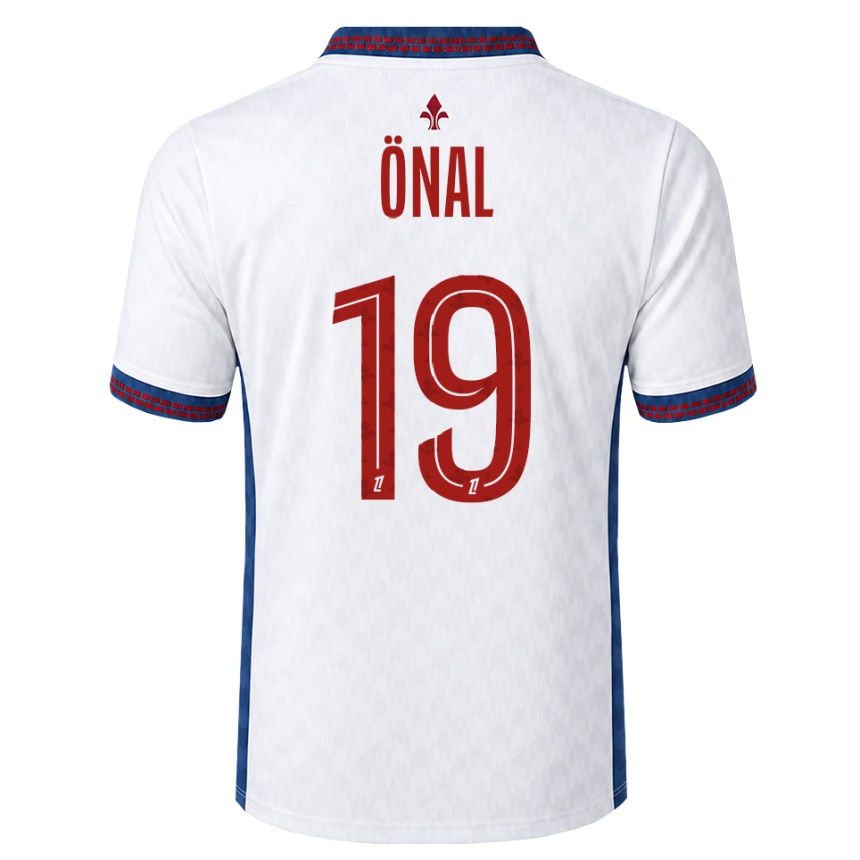 ילדים כדורגל Başar Önal #19 אדום לבן כחול הרחק ג'רזי 2026/27