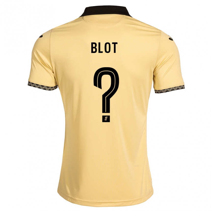 ילדים כדורגל Enzo Blot #0 לבן נאבאחו שחור הרחק ג'רזי 2026/27
