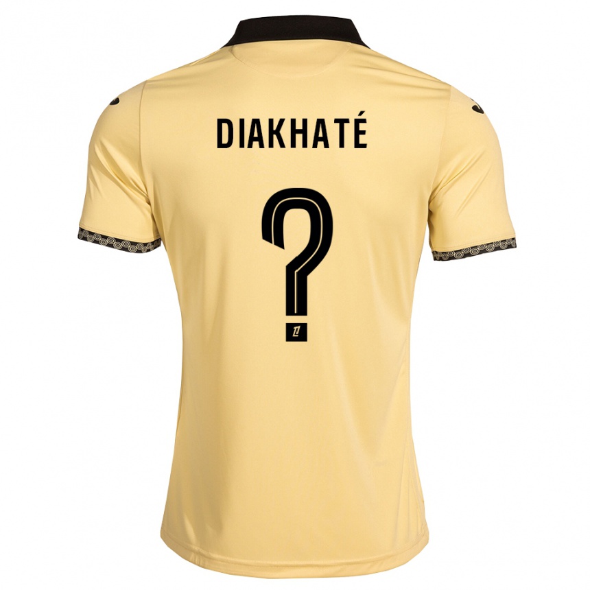 ילדים כדורגל Yanis Diakhaté #0 לבן נאבאחו שחור הרחק ג'רזי 2026/27
