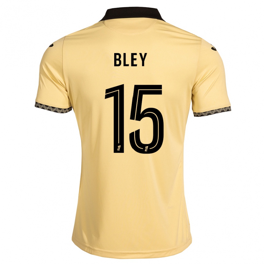 ילדים כדורגל Martin Bley #15 לבן נאבאחו שחור הרחק ג'רזי 2026/27